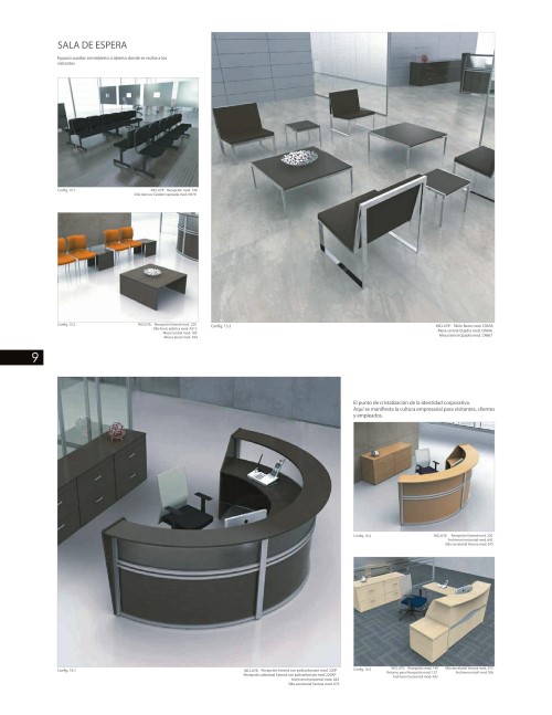 Sala de Espera - Mobiliario para Recepciones